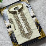 Premium Dhuti Cotton Panjabi - Of White