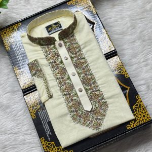 Premium Dhuti Cotton Panjabi